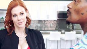 ”Beautiful MILF Maitland Ward enjoys a well hung Black DUDE to perfection”
