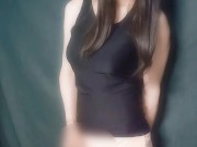 男の娘オナニー Japanese crossdresser teasing