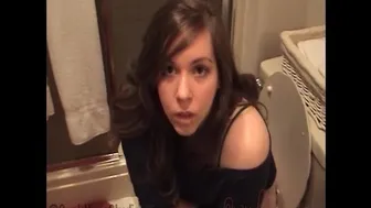 Step Brother Has Secret Sex Photos Of Huge Ass Girl Next Door Brunette Step Sister...