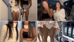 teenagers in diapers, in pain and exposed in public