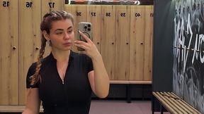 The beauty came to training 🤭🍑