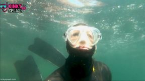 Freediving Fetish Fantasy: Fins, Gasps & Underwater Control - AVI