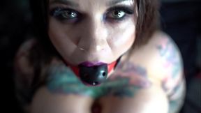 Fucking submisive slut with her huge titts
