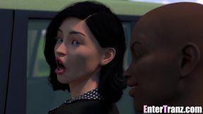 Bully's Ass Destroyed First Futa Dick Gushing Balls Deep Cum Flood