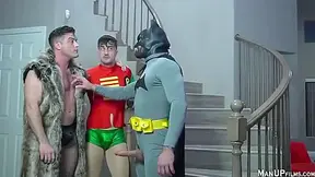 Future Pimp Makes Batman Nude Robin At Faggot Masculines