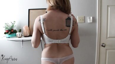 Busty girlfriend had a long day and needs you to cum with her