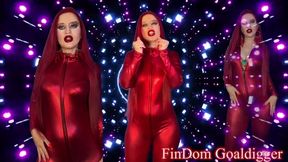 Shiny bodysuit transformation