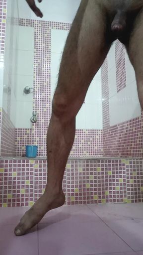 Indian Desi hairy step daddy give penis massage therapy part II