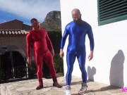spandex suits sex session