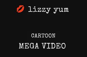 lizzy yum - MEGA VIDEO cartoon #5