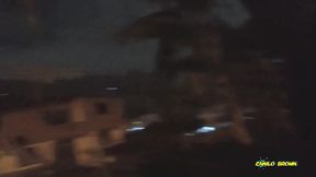 peeing and jerking my big uncut latino cock outdoors in public until i shoot a nice thick cum load and taste it
