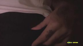 peeing and jerking my big uncut latino cock outdoors in public until i shoot a nice thick cum load and taste it