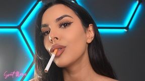 Step-mommy soaks you in her smoke | Sweet Maria