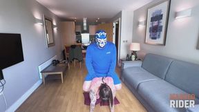 Kortney Olson Pony Ride, Piggyback & Powerful Legs!