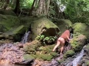SLUTTY TEASE IN NATURE - MARYJANE MOORE