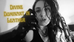 Divine Dominant In Leather