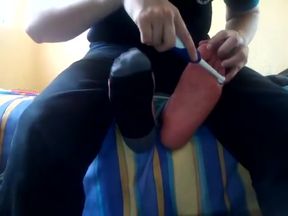 Chubby Guy Feet Tickled