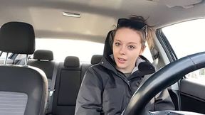 Lush Control In Tims Drive Thru  Mall And Cumming Hard, featuring  Nadia Foxx