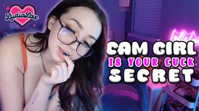 CUCK SECRET 🤫🤐 brand new video! cam girl is your cuck secret 😝