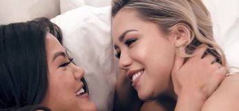 Sensual Lesbians Alina Lopez and Kendra Spade Share Intimate Naked Moments