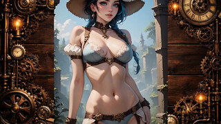 Steampunk Stunners Slideshow AI