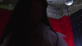 With Her Hanging Tits She Bangs The Sharp One