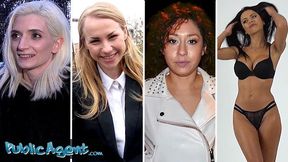 Magnetic Shalina Devine and Melody Petite's sex with strangers trailer