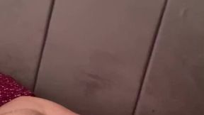 Daddy saw today the stepdaughter naked by mistake and got horny  Creampie &mdash;  huge cumshot in bed