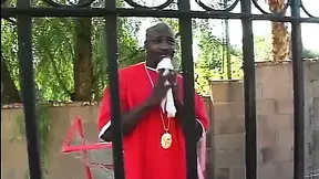 Chocolate Man with Big Cock Is Ready to Fill This Tight Pussy