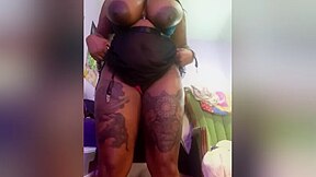 Big Areola Darkskin Ebony Hoe