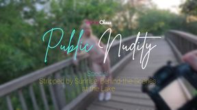 Ｐｕｂｌｉｃ Ｎｕｄｉｔｙ Ｓｐｅｃｉａｌ - Stripped by Sunrise: Behind-the-Scenes at the Lake
