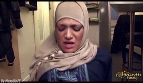 Arab slut enjoying a hard fuck