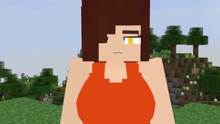 Orange Shirt Jenny hentai minecraft animation xhatihentai gameplay