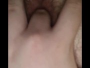 19 year old playing with his hairy hole for the first time