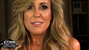Brandi Love rides the sybian