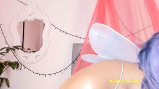 Young fairy from BongaCams fucks her vagina with pvc dick