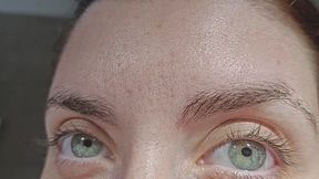 Close up of my face