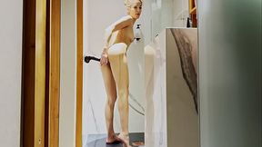 Quickie in the Shower room floor