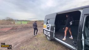 Smash Bus Strap N Fuck Pt 2
