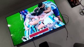 final world cup with my female argentina vs france - dec 20, 2022