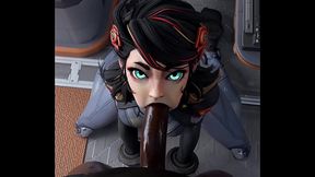 Peni Parker Marvel rivals blowjob