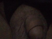 Jerk and Cum in Crotchless Panties, Fishnets and Camisole II