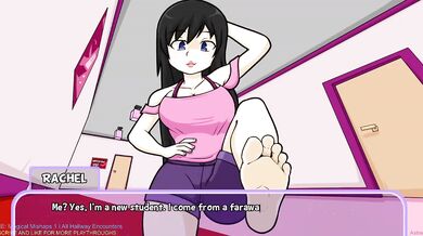 Giantess grinds hallway into chaos in magical mishaps