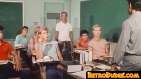 Vintage gay studs bareback fuck until hot cum erupts