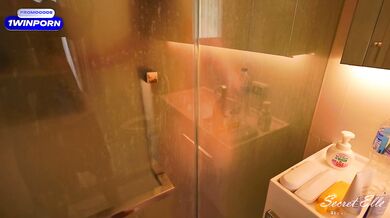 GFs Skinny Sis Begs Destroyed By Big Dick Creampie GF Showers