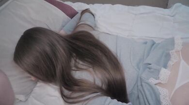 Step Daddy Catches Step Daughter with a Dildo Then Fucks Her Raw Til She Chokes On His Cum