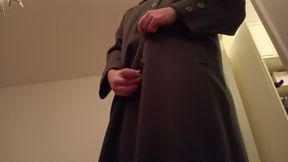 Green coat