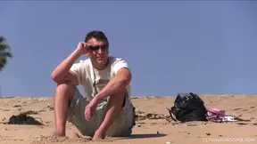 Sexy Blonde Beach Pickup Gets Her Curves Hardly Fucked