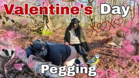 Valentines Day Pegging In The Woods Surprise Woodland Public Femdom Flr Bondage Bdsm Full Video