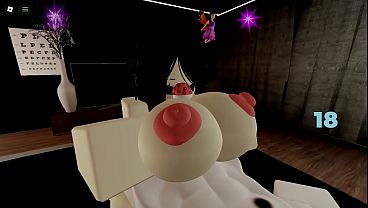 Fucking with a Beatiful girl on Roblox